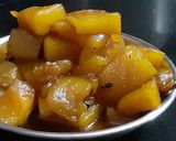 कोहडा की सब्जी। रेसिपी चरण 4 फोटो