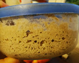 Foto del paso 1 de la receta: Pan de trigo blanco y masa madre de centeno