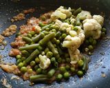 A picture of step 4 of Veg Hariyali Rice.