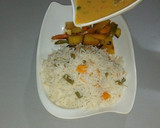 Shinkafar basmati,da chicken Curry soup da dankalimatakin girki8 hoto