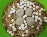 Foto langkah ke 8 dari resep Mie Ayam Bawang Bakso Simple (Magic Com).