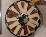 A picture of step 6 of Semifreddo with Pavesini Cookies.
