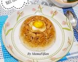 Foto langkah ke 6 dari resep Nasi Tim Telur Asin.