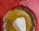 A picture of step 5 of Gluten free Pumpkin Cream Cheese Cupcakes.