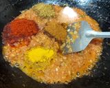A picture of step 3 of Baingan Bharta With Bajra Roti Ringana No Olo With Bajara Rotlo.