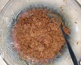 Foto langkah ke 5 dari resep Lapisan daging kambing + acar mentimun wortel mantah.