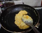 A picture of step 3 of Sweet potato halwa.