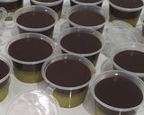 Foto langkah ke 6 dari resep Puding Alpukat dan Coklat.