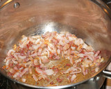 A picture of step 1 of JON’S  CLAM CHOWDER.