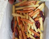 A picture of step 1 of My Vegetable Fries 😀.