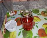 A picture of step 3 of Strawberry Lemonade 🍓🍋🍷.