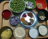 A picture of step 1 of Shahi Peas Potato Kofta.