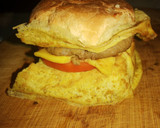 Foto del paso 5 de la receta: Hamburguesa con queso y huevo