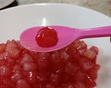 Hình bước làm 3 của món Thạch hạt lựu siêu dễ làm