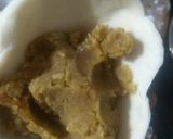 A picture of step 1 of Kaju Puranpoli "Maharastian thali".