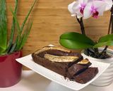 Une image de l'étape 5 de Cake chocolat moelleux / banane (banana bread).