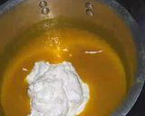 A picture of step 3 of Creamy frozen mango curd.