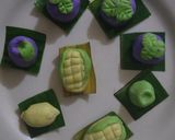 Foto langkah ke 9 dari resep Kue ku bentuk buah.