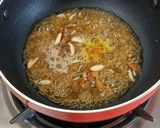 A picture of step 2 of Jaggery sweet rice.