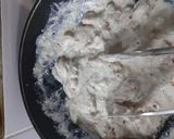 A picture of step 1 of White malai biryani.