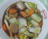 Foto langkah ke 7 dari resep Tumis kuah sawi putih dan wortel.