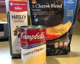 A picture of step 3 of Cheesy Buttered Egg Noodles.