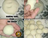 A picture of step 1 of Raj Kachori.