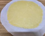 A picture of step 4 of Blueberry Cheesecake Galette.
