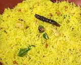 A picture of step 4 of Lemon Rice.