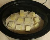 A picture of step 3 of Slow Cooker Apple Spice Cake.