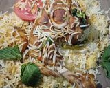 A picture of step 11 of Tikka Biryani.