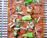 A picture of step 7 of Mutton Karahi.