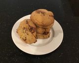 A picture of step 9 of Snickers Cookies.