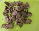 Foto langkah ke 1 dari resep Ampela ati ayam tempe bumbu mercon.