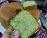 Foto langkah ke 5 dari resep Bolu tape ketan hijau.