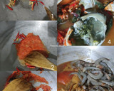 Foto langkah ke 2 dari resep Seafood ala-ala crazy crab (kepiting udang saus Padang).
