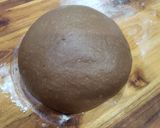 Hình bước làm 2 của món Bánh mì mềm cacao