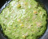 A picture of step 7 of Corn Spinach Handvo.