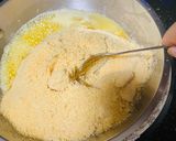 मोहनथाल विथ जागरी (mohanthal with jaggery recipe in Hindi) रेसिपी चरण 6 फोटो