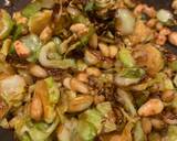 Chilli Spouts and pinenuts recipe step 4 photo