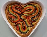 Foto del passaggio 10 della ricetta Torta salata con zucchine, carote e patata, cottura airfryer 🌷