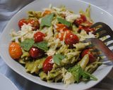 A picture of step 8 of Pesto Pasta Recipe.