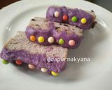 Foto langkah ke 7 dari resep Ogura Ubi Ungu Filling Oreo.