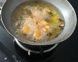 A picture of step 3 of Manchurian rice.