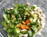Foto del paso 4 de la receta: Ensalada de vegetales, aguacate y tofu marinado