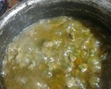A picture of step 3 of Sour pulse rice fried beef and coconut chutney(khatti daal Chawal).