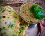 আক্কি রোটি সাথে মিষ্টি নারকেলের চাটনি (aakki roti sathe misti narkeler chatni recipe in Bengali) রেসিপি ধাপ - 8 ছবি