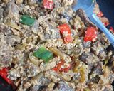 Foto langkah ke 7 dari resep Daging Sapi Telur Bumbu Kecap.
