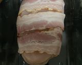 A picture of step 4 of Posh stuffed chicken with duxelles (mushroom).