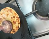 A picture of step 4 of Sindhi Kali Mirchi Koki.